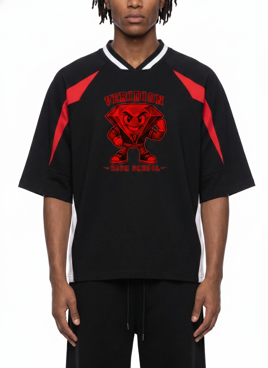 Veridion Varsity Athletics V-Neck T-Shirt