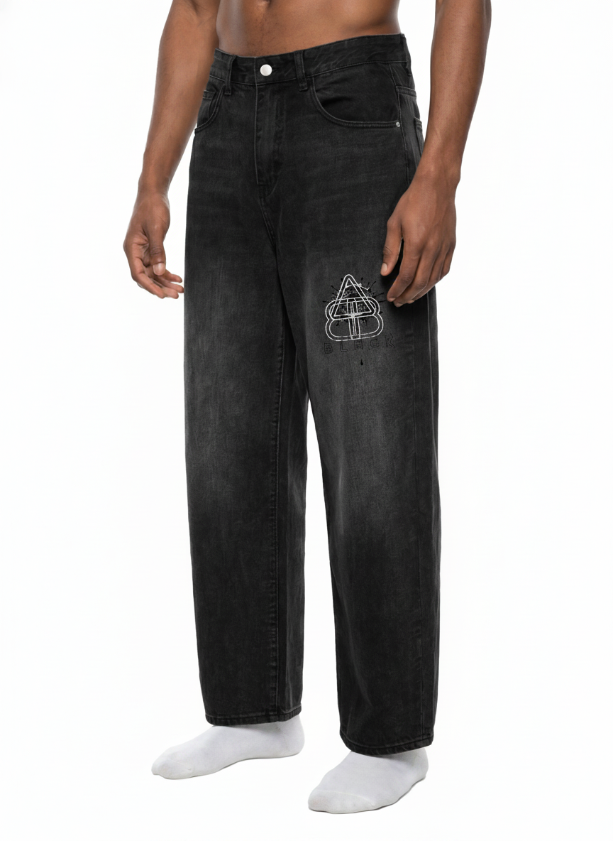 Men's Digital Cities Barrel Leg Jeans