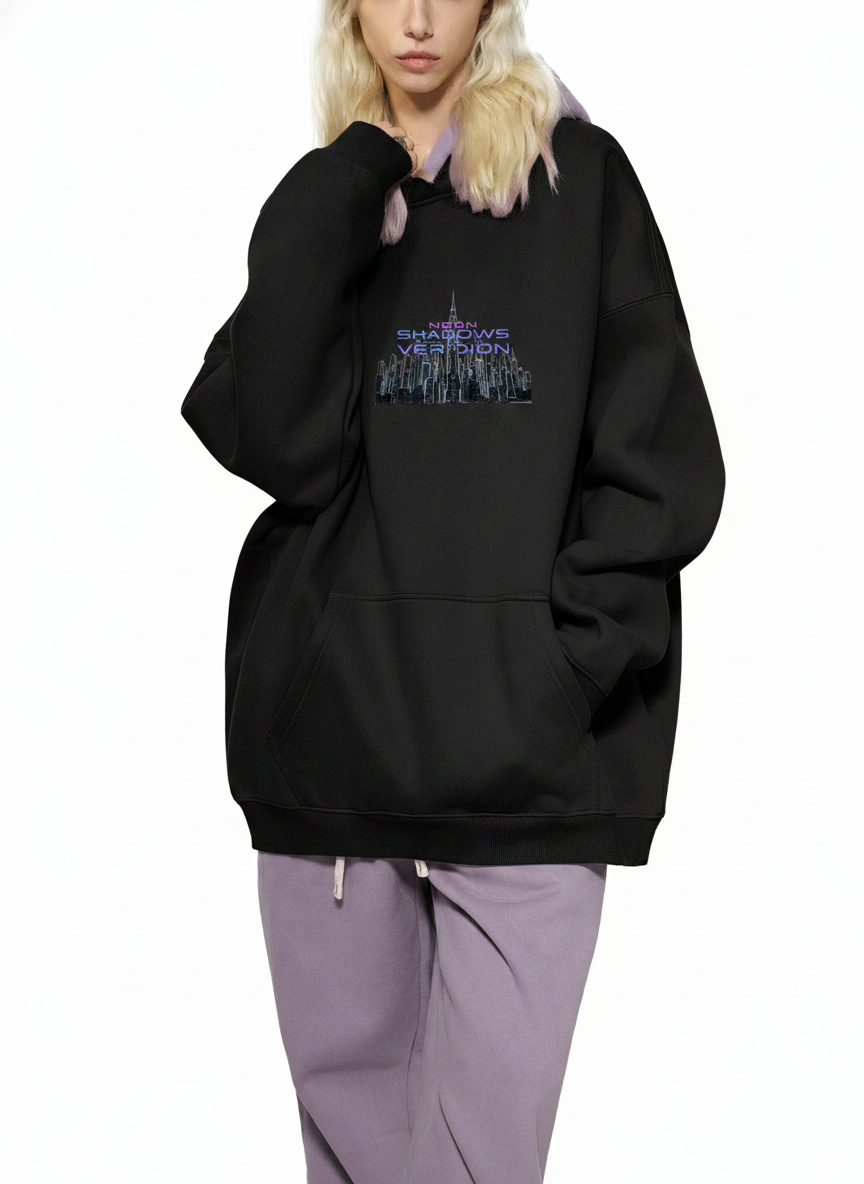 Veridion Skyline Oversize Fleeced Hoodie