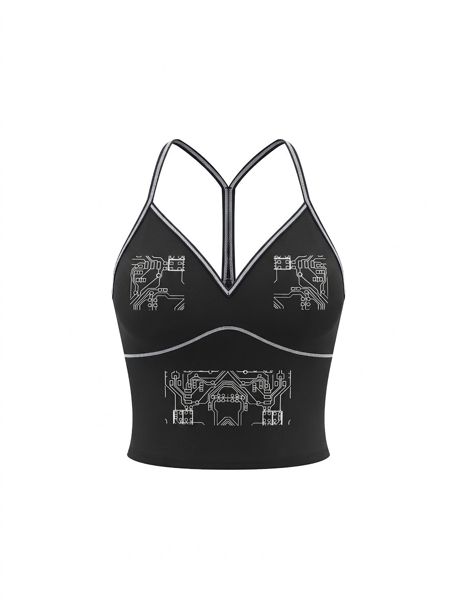 Women's Topstitch Yoga Tank by Artificial Athletics