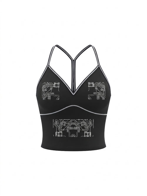Women's Topstitch Yoga Tank by Artificial Athletics
