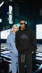 Veridion Skyline Oversize Fleeced Hoodie