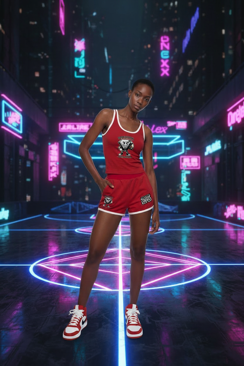 Women's Retro Veridion High Cropped Tank Top