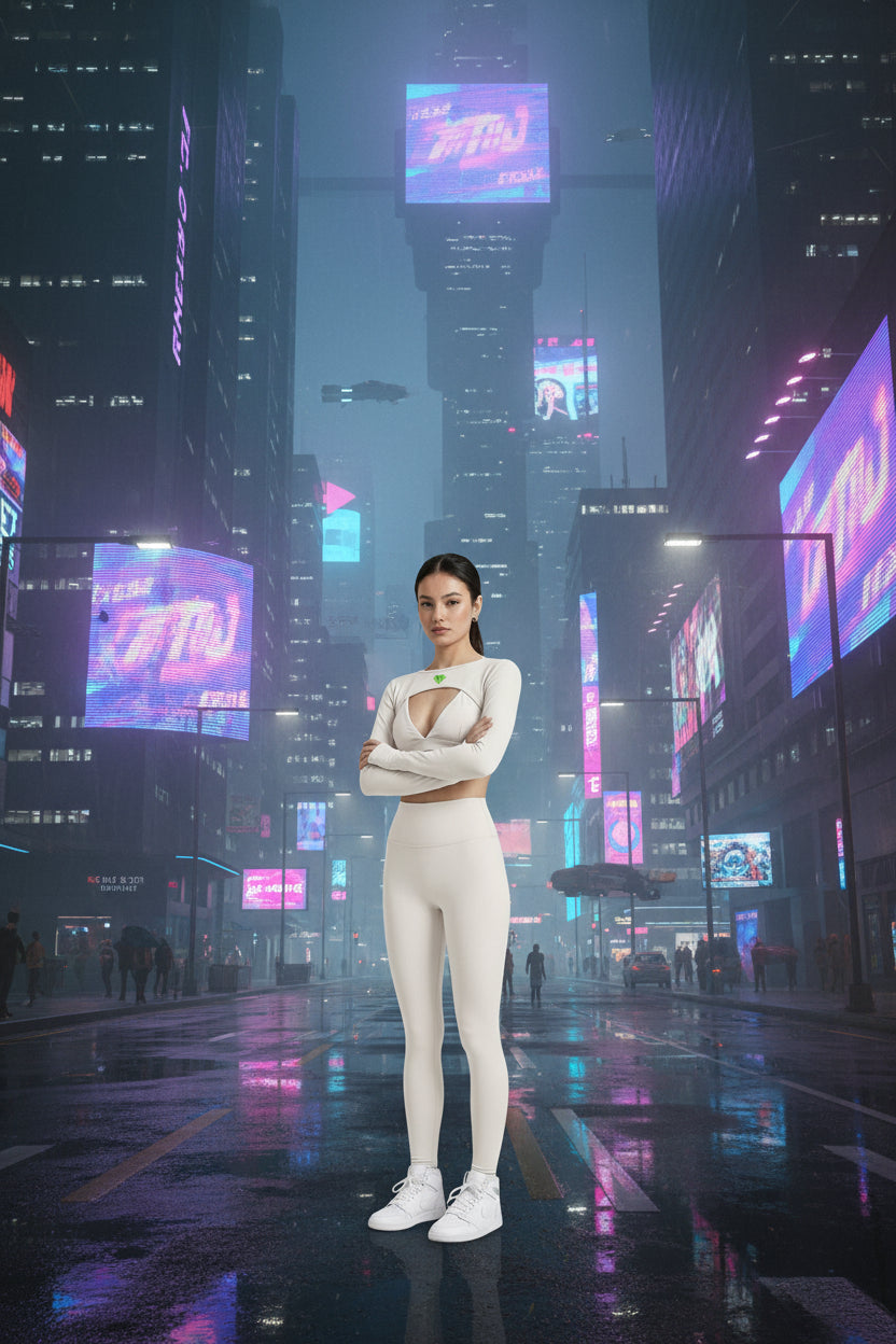 Women’s Artificial Athletics Cutout Long Sleeve Yoga Shrug