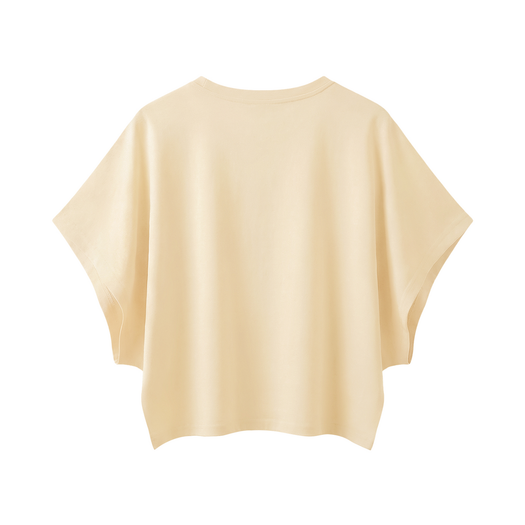 Women's Cropped Dolman T-Shirt