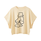 Women's Cropped Dolman T-Shirt