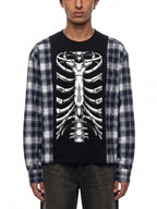 XRay Vision Plaid Long Sleeve T-Shirt
