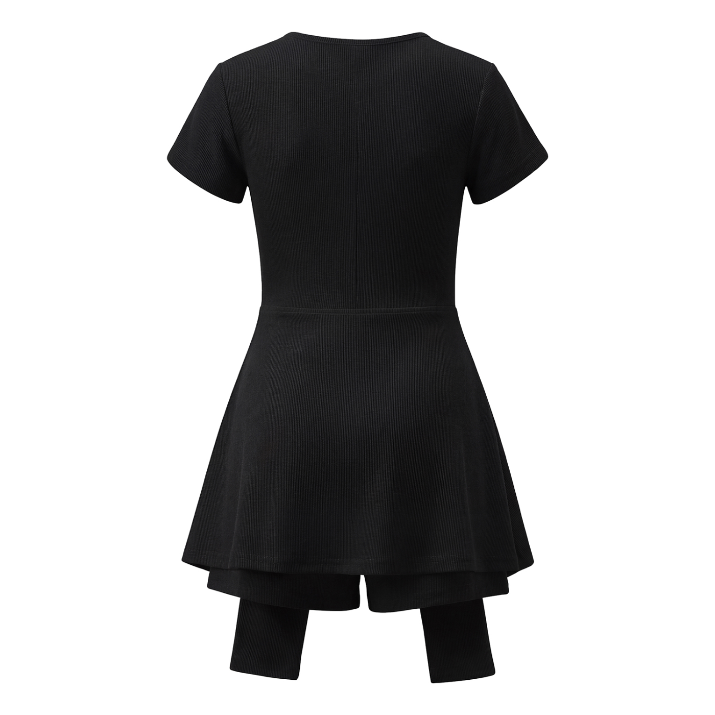 Women's Activated Antimatter Dual-Function Cape Tie-Waist Romper