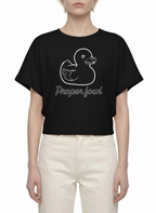 Women's Cropped Dolman T-Shirt