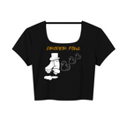 Women's Square Neck Crop T-Shirt