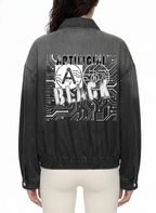 Universal Cyberpunk Vintage Denim Jacket