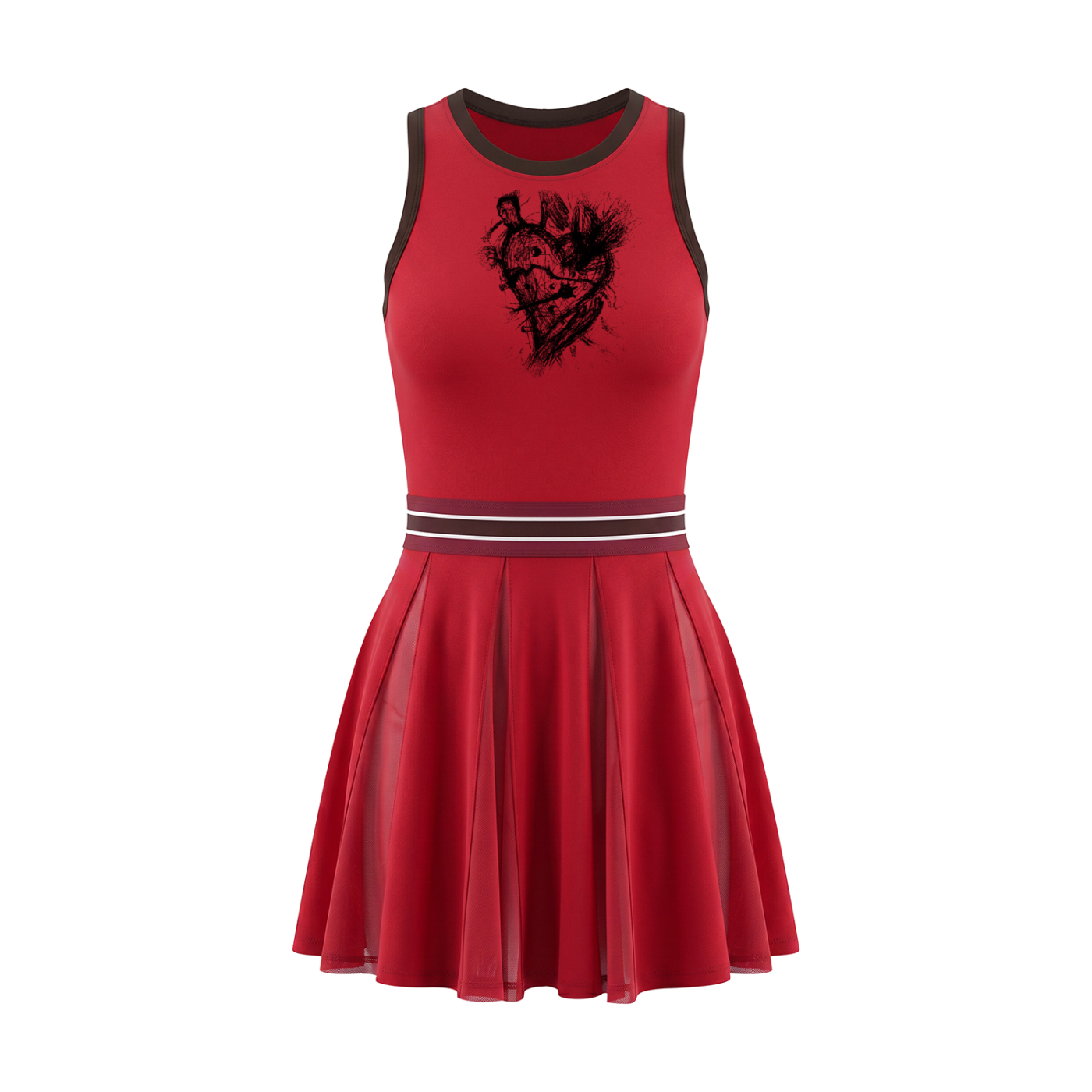 Montage Music A-Line Sleeveless Dress