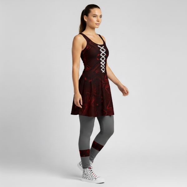 "Timeless Mainframe Skate Dress"