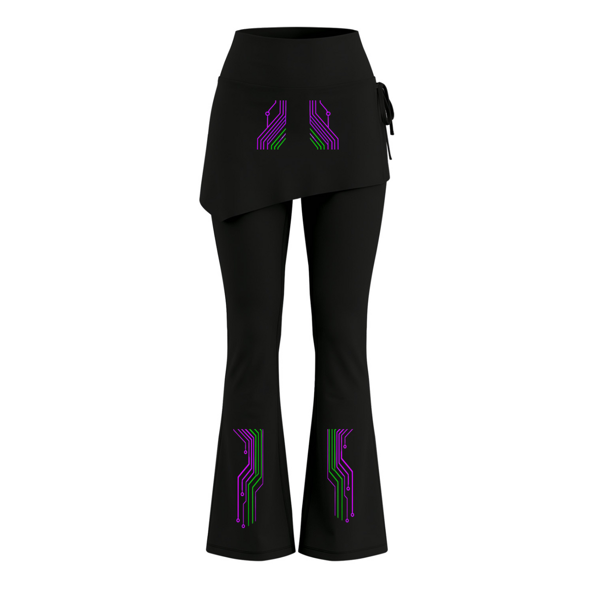Women’s Skirted Flare Yoga Leggings