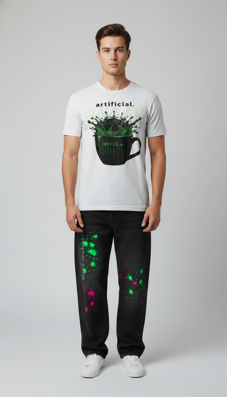 Coffee Dot EXE Diamond Cut T