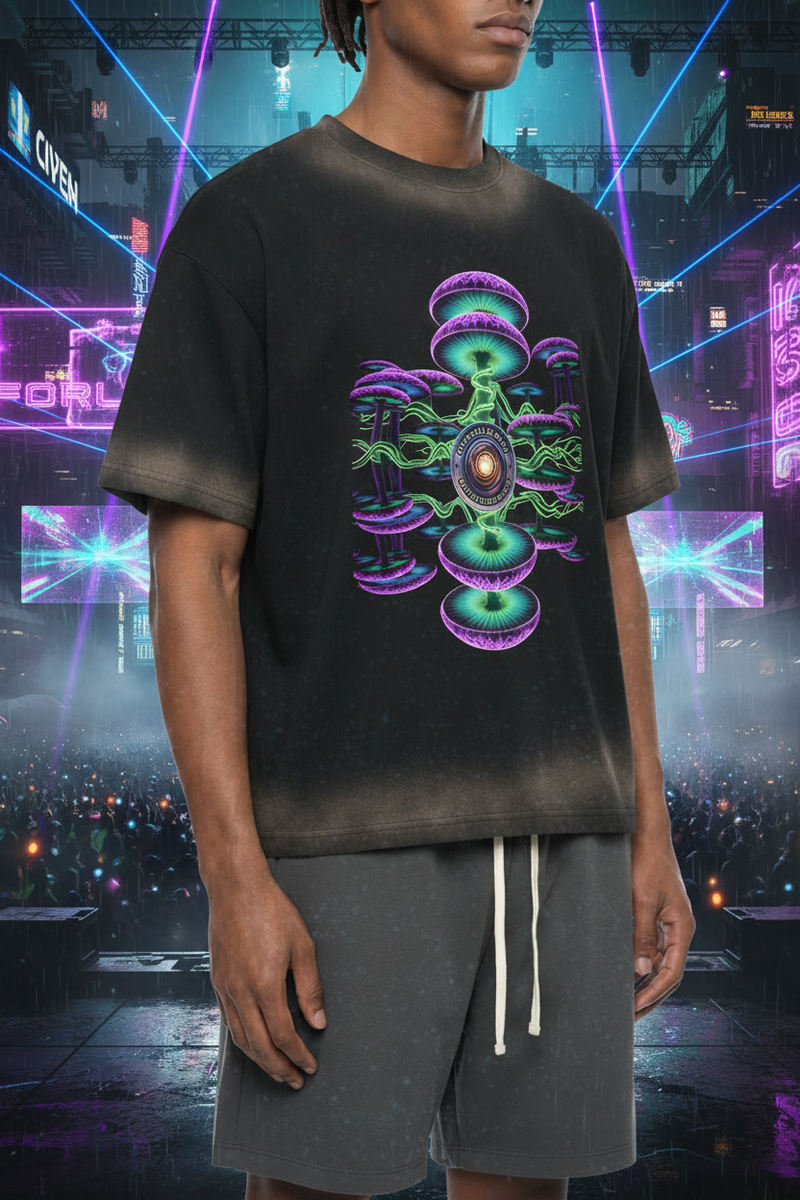 Mushroom Valley Vintage T-Shirt