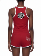 Women's Retro Veridion High Cropped Tank Top