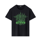 Digital Neon Diamond Cut T