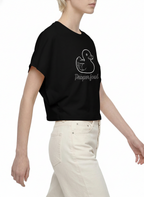 Women's Cropped Dolman T-Shirt