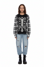 XRay Vision Plaid Long Sleeve T-Shirt