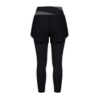 Women's Artificial Athletics Paneled High Waisted Yoga Leggings