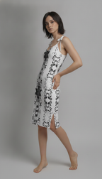 Timelines & Rose Vines midi dress
