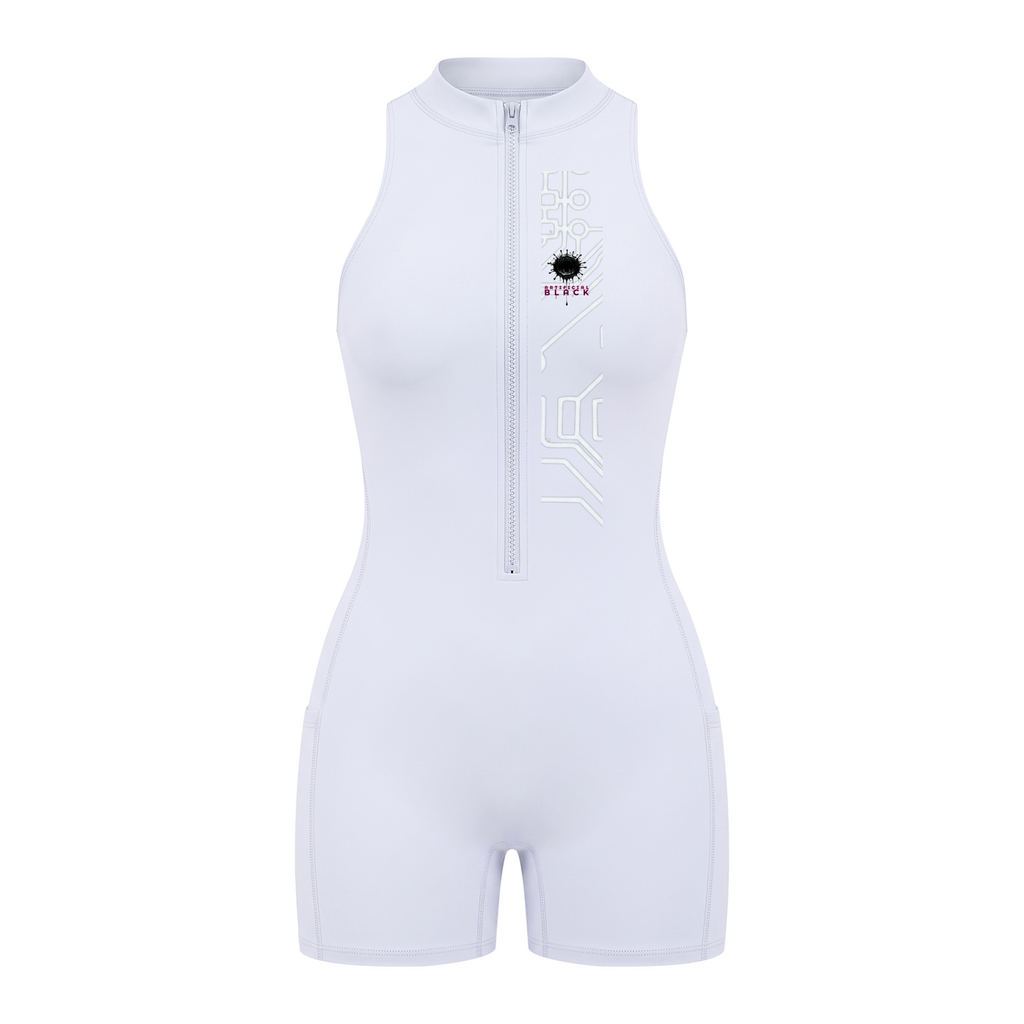 Women’s Quarter-Zip Yoga Romper