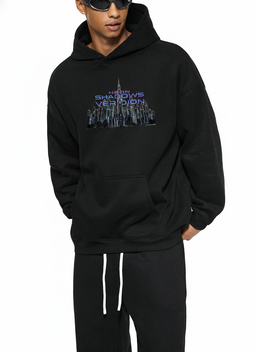 Veridion Skyline Oversize Fleeced Hoodie