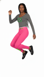 Women's Tight Long Sleeve Yoga Bodysuit