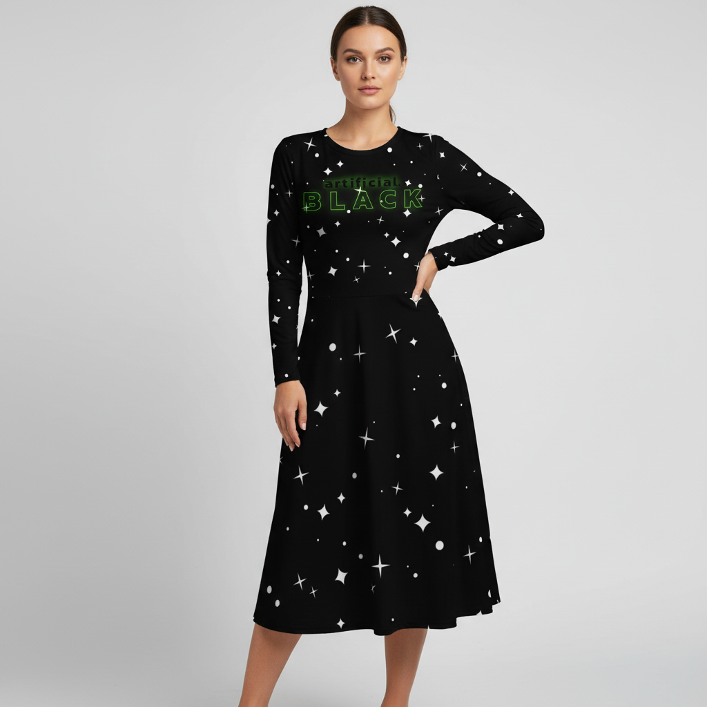 Neon Starlight Dress