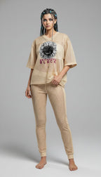See-through Boxy Net T-Shirt