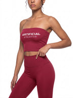 Women’s Artificial Athletics Yoga Cropped Tube Top