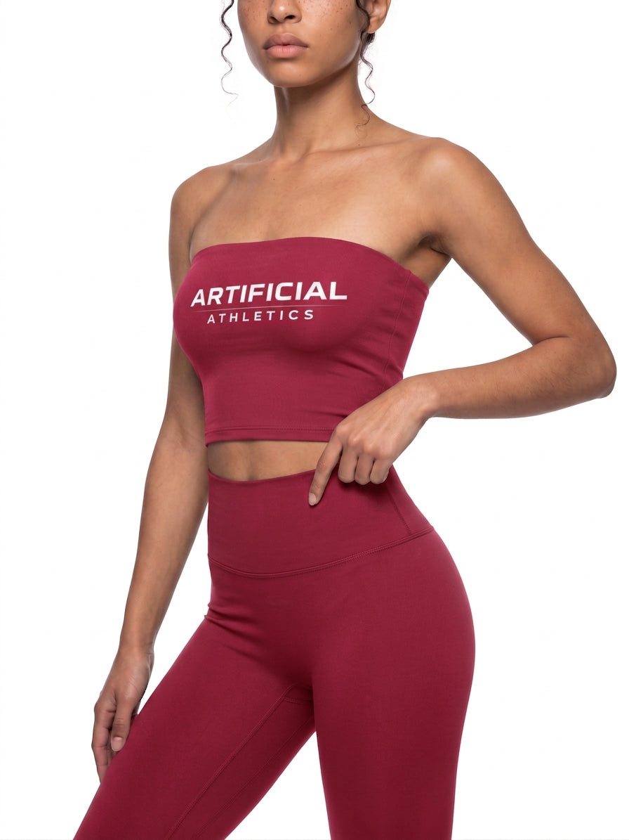 Women’s Artificial Athletics Yoga Cropped Tube Top