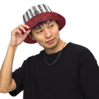 Artificial.Black X Livingmurals® Reversible bucket hat