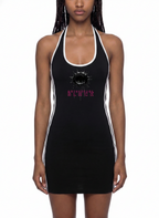 Women's Binding Tight Halter Dress