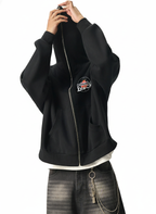 "Full-Zip Time Splatter Shield"