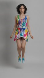 Activated Antimatter Skater Dress