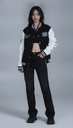 Heavyweight Artificial Athletics Letterman Jacket