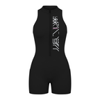 Women’s Quarter-Zip Yoga Romper