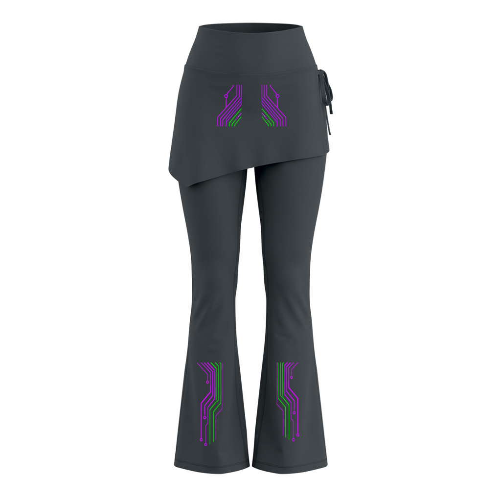 Women’s Skirted Flare Yoga Leggings
