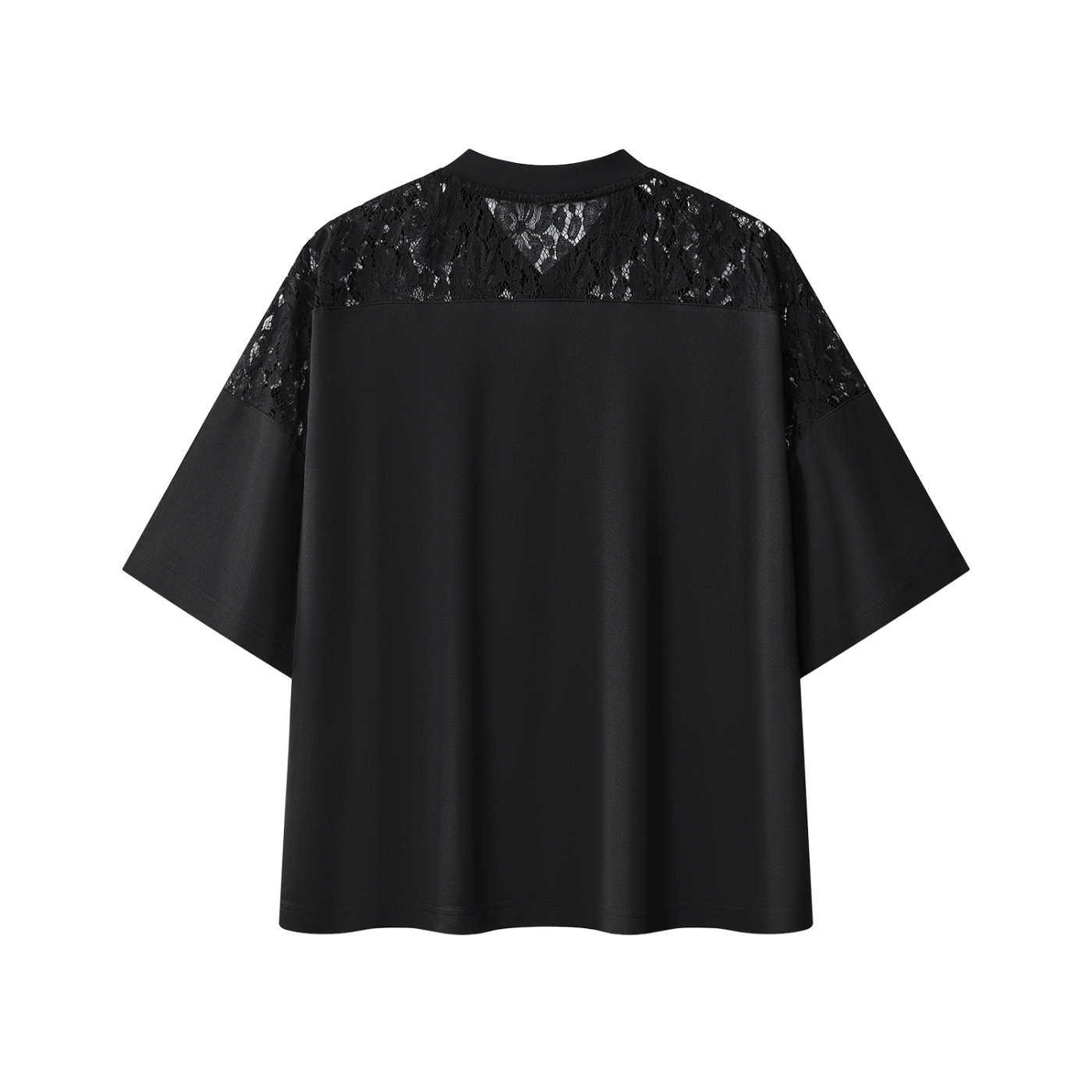 Unisex Artificial Lace and Vines  V-Neck T-Shirt