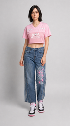 Women’s Wide Leg Digital Denim