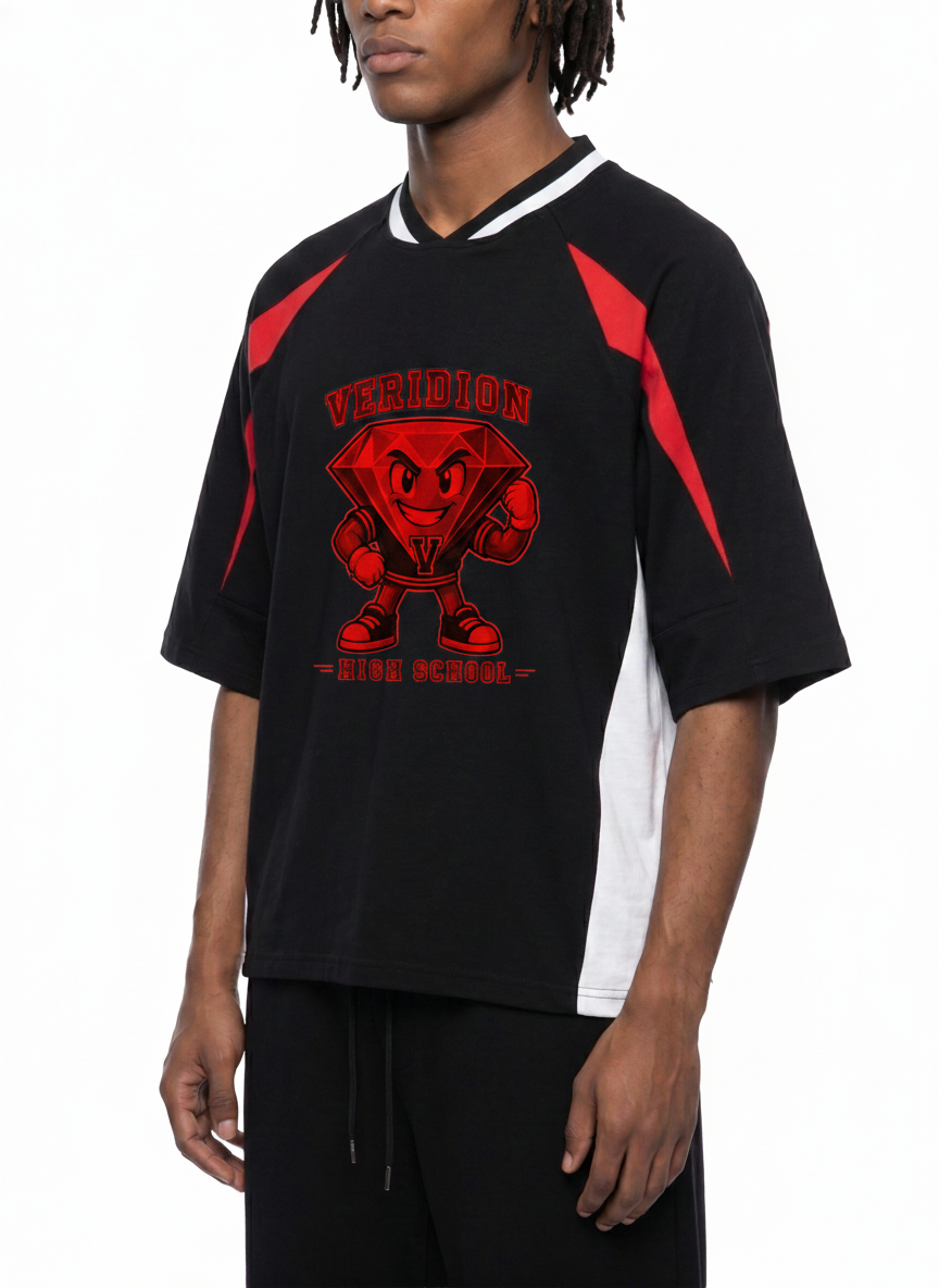 Veridion Varsity Athletics V-Neck T-Shirt