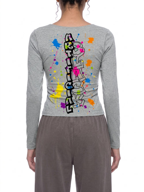 Women's Ruched Long Sleeve T - Zero Drop Edition