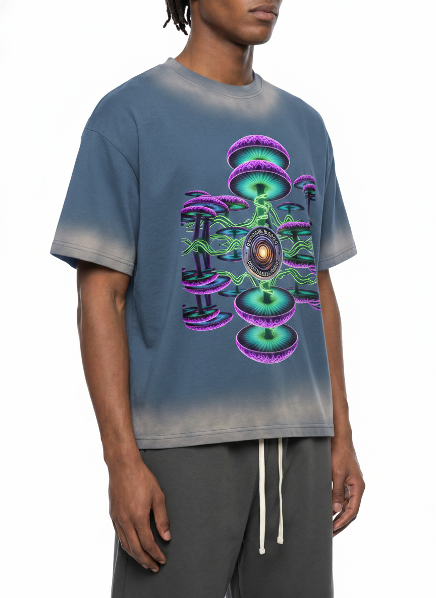 Mushroom Valley Vintage T-Shirt