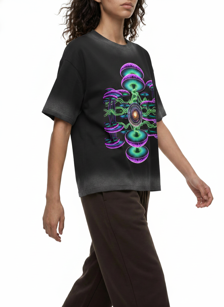 Mushroom Valley Vintage T-Shirt