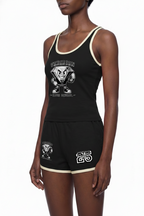 Women's Retro Veridion High Cropped Tank Top