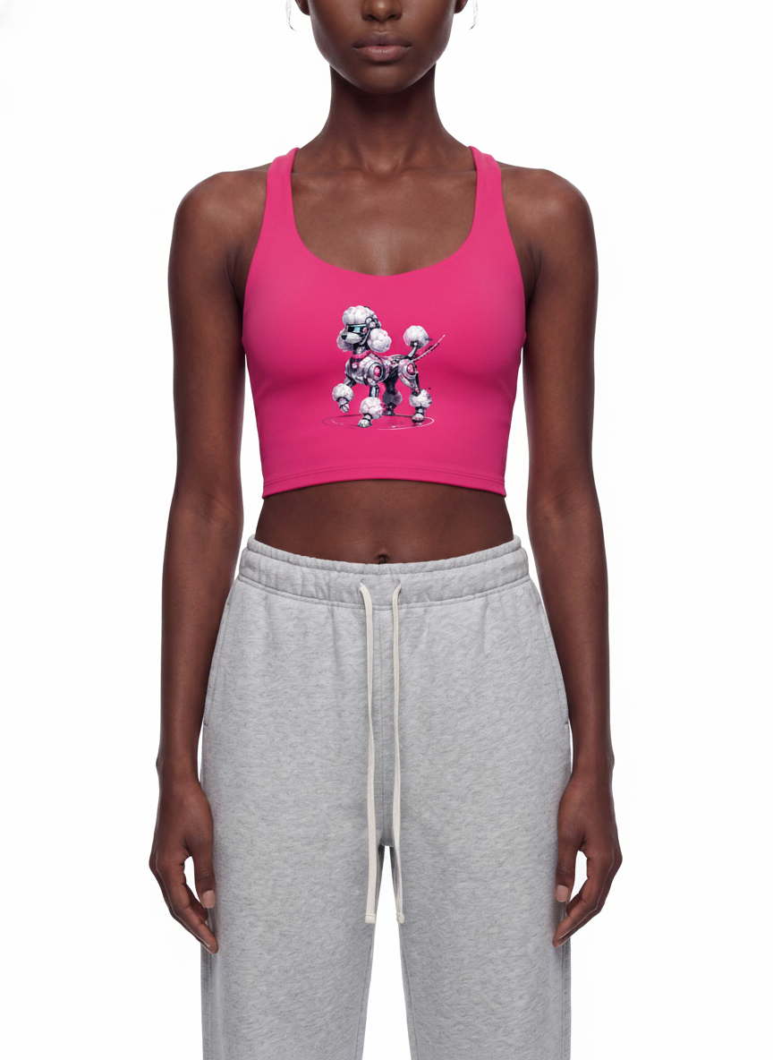 Women’s Digital Poodle Yoga Tank
