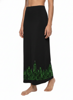 Women's Off-the-Shoulder Bell Sleeve Crop T-Shirt