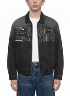 Universal Cyberpunk Vintage Denim Jacket